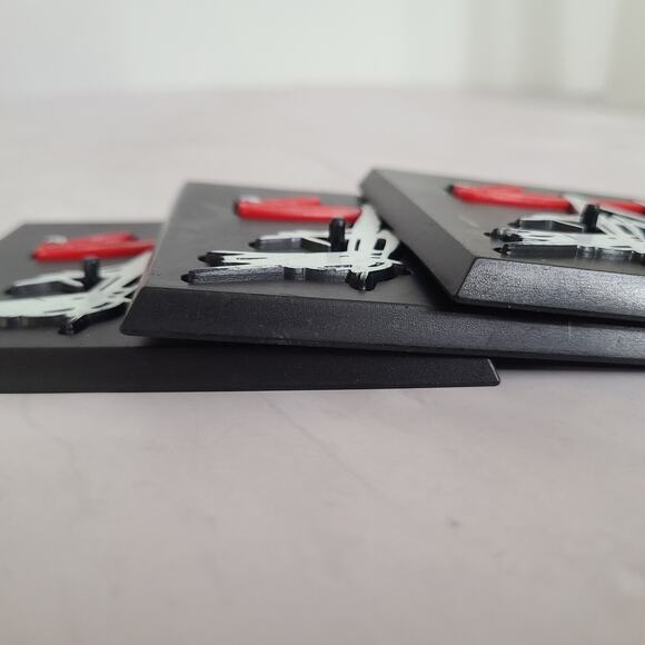 WWF Action Figure Display Base Stands with Pegs Jakks Pacific Mattel - Picture 5 of 14